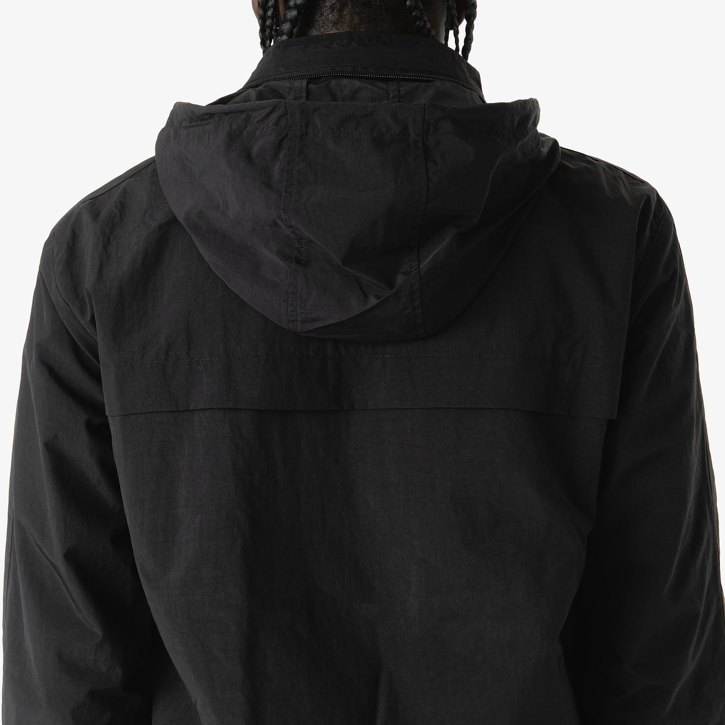 J81. BLACK FULL ZIP LIGHTWEIGHT JACKET