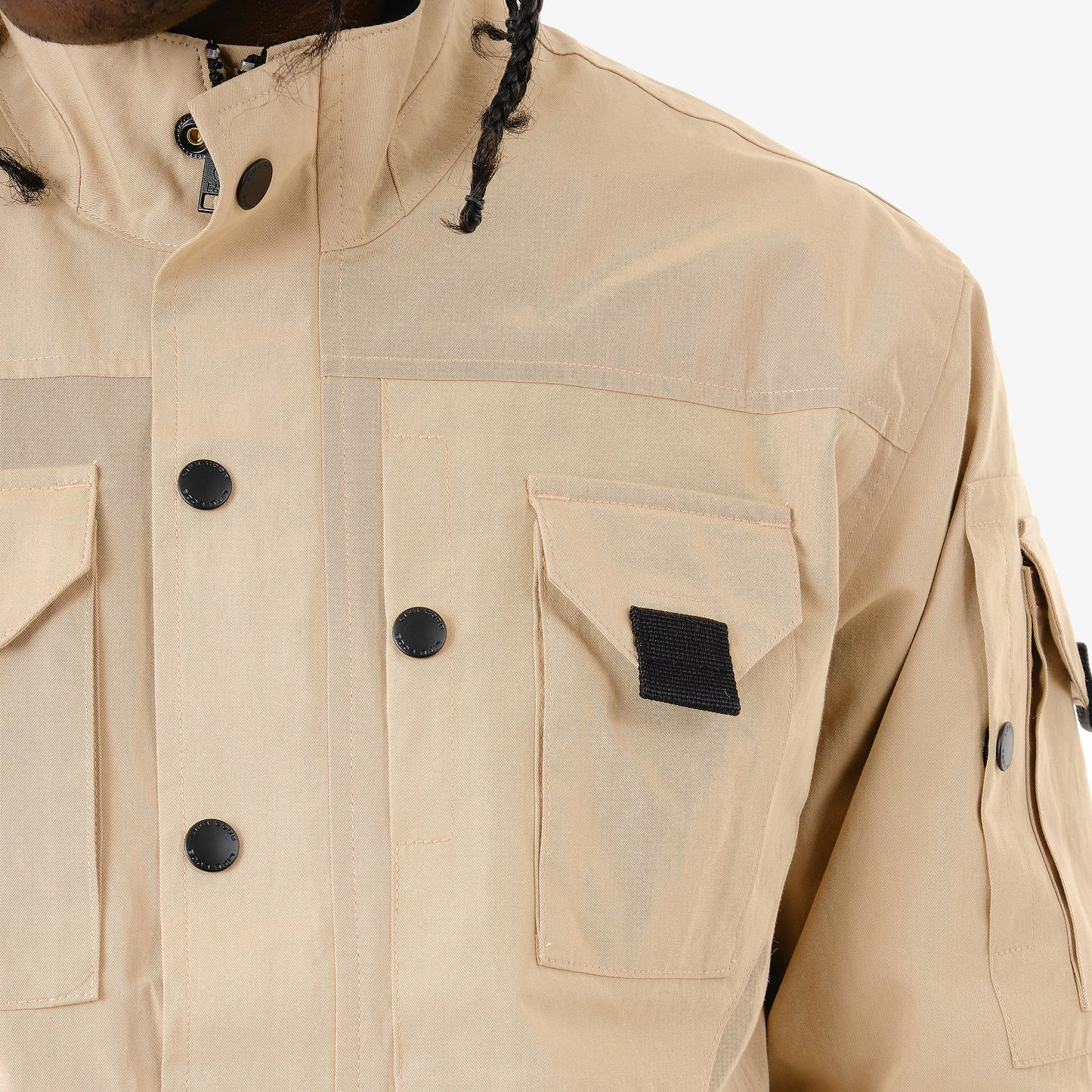 J89. KHAKI UTILITY JACKET