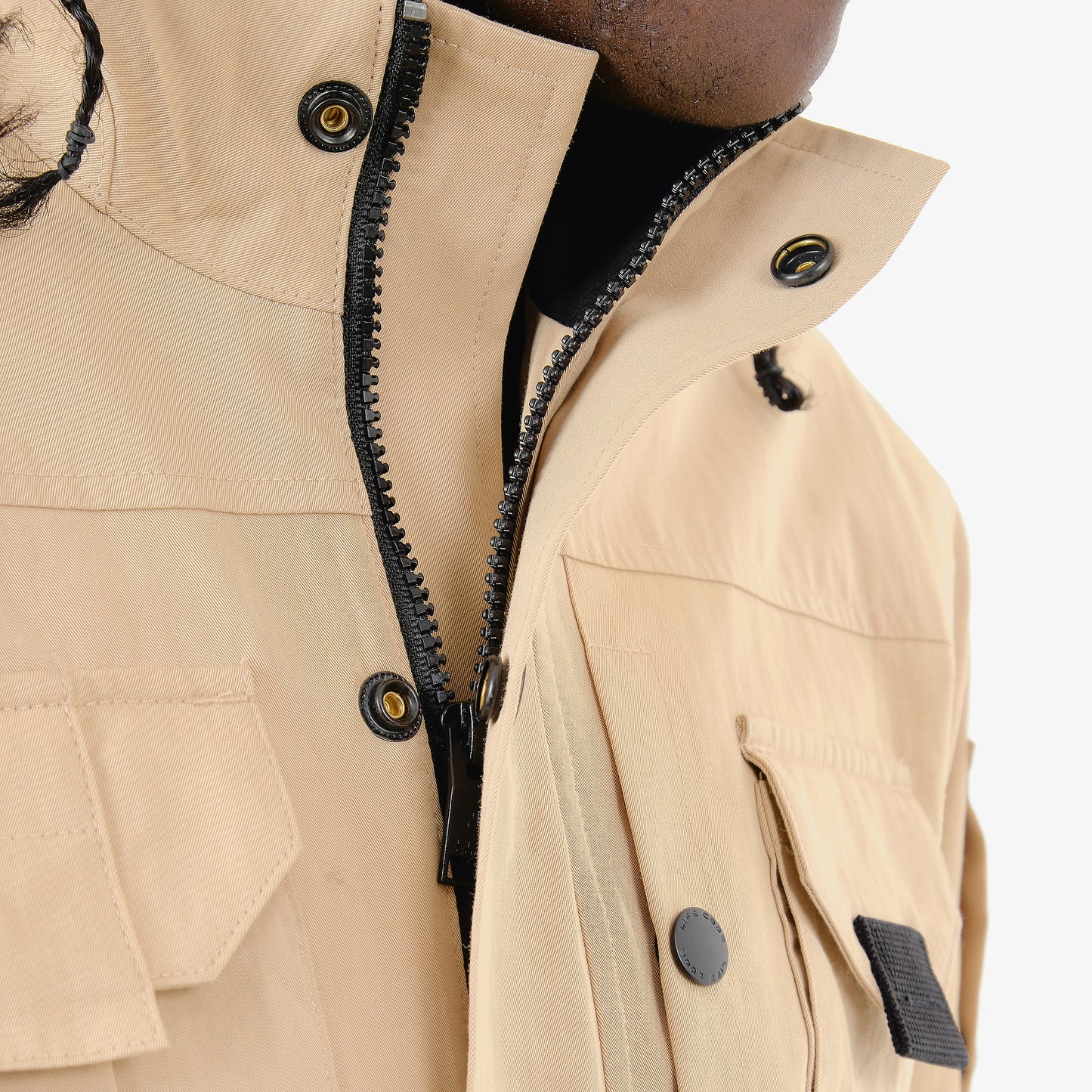 J89. KHAKI UTILITY JACKET