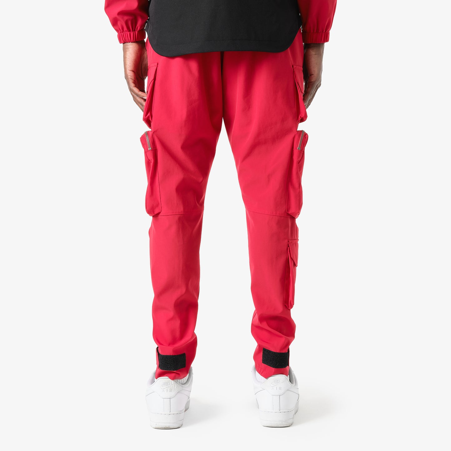 V6. RED CARGO PANTS