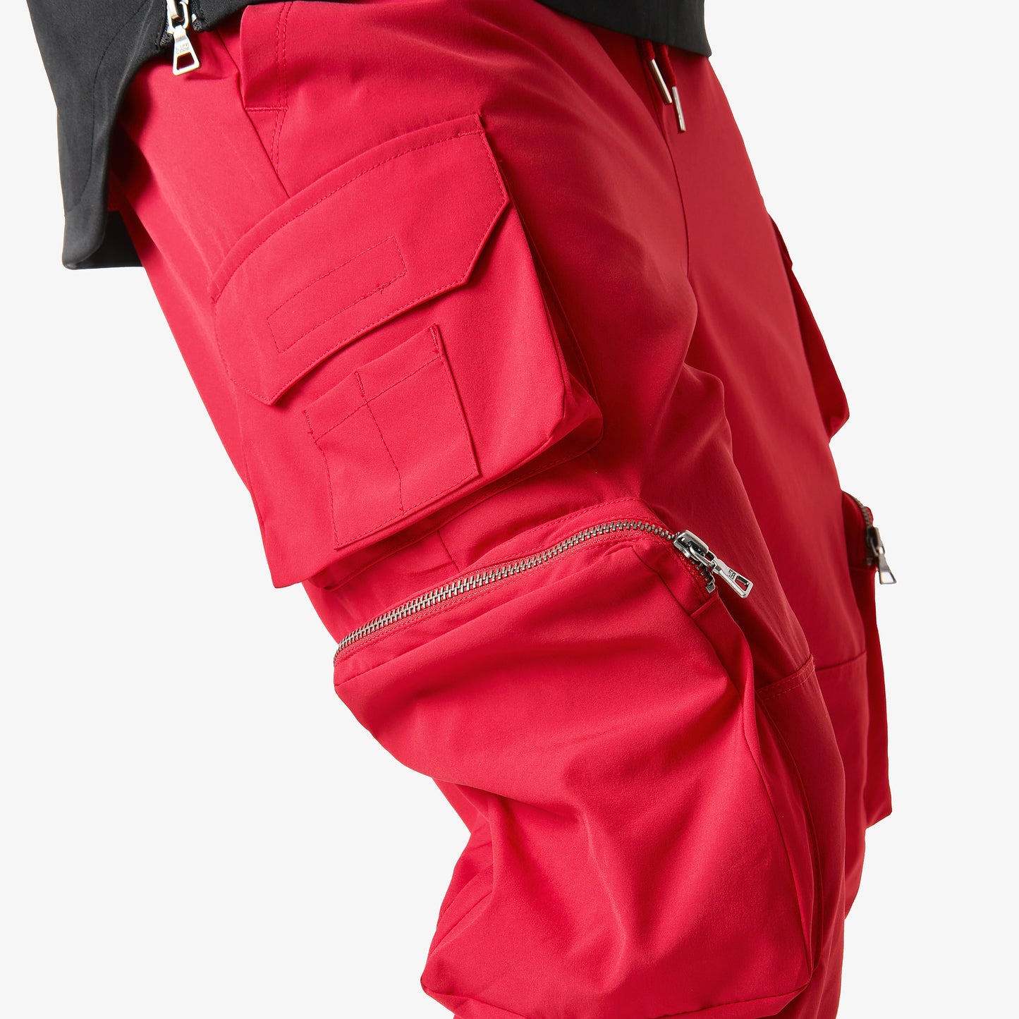 V6. RED CARGO PANTS