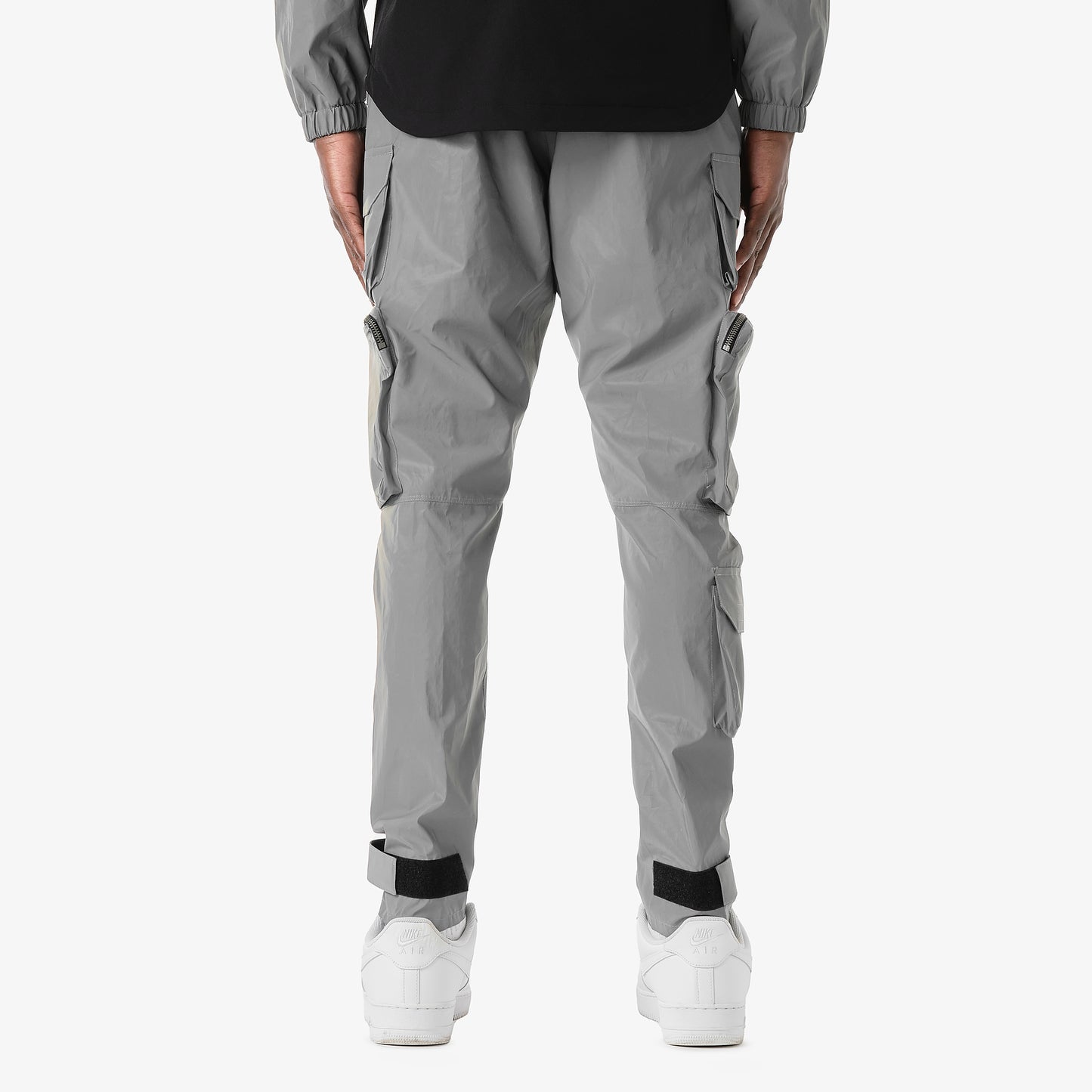 V6. SILVER (REFLECTIVE) CARGO PANTS