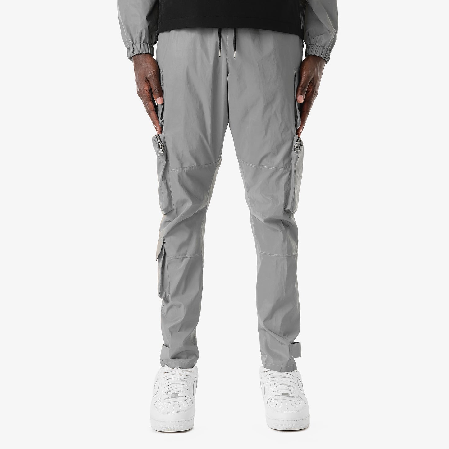 V6. SILVER (REFLECTIVE) CARGO PANTS