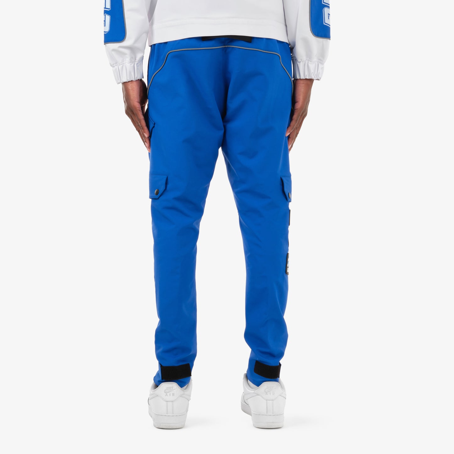 P90. ROYAL BLUE / WHITE RACING PANTS