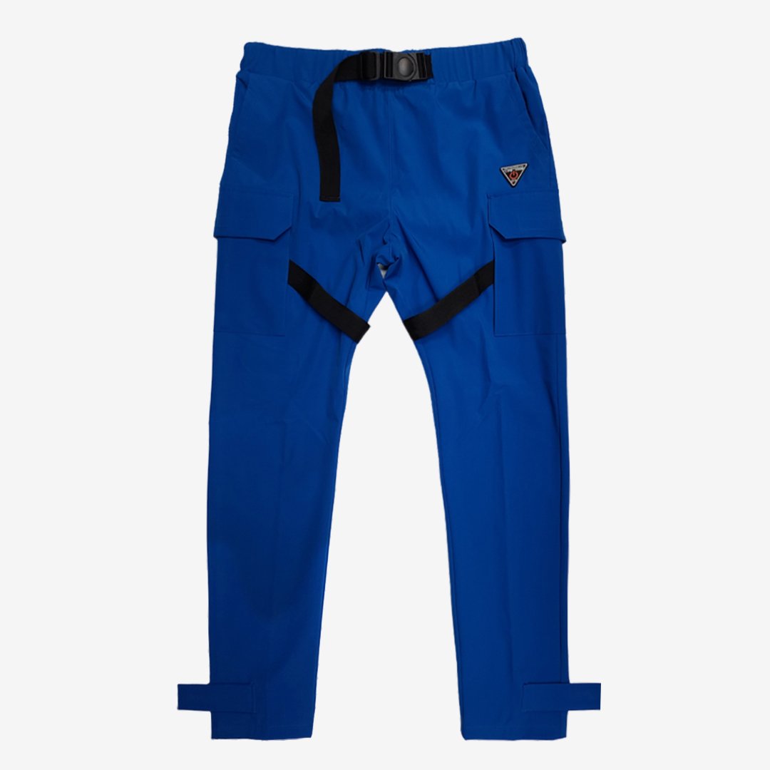 LIFE CODE ROYAL BLUE CARGO PANTS W/ STRAPS - Copper Rivet