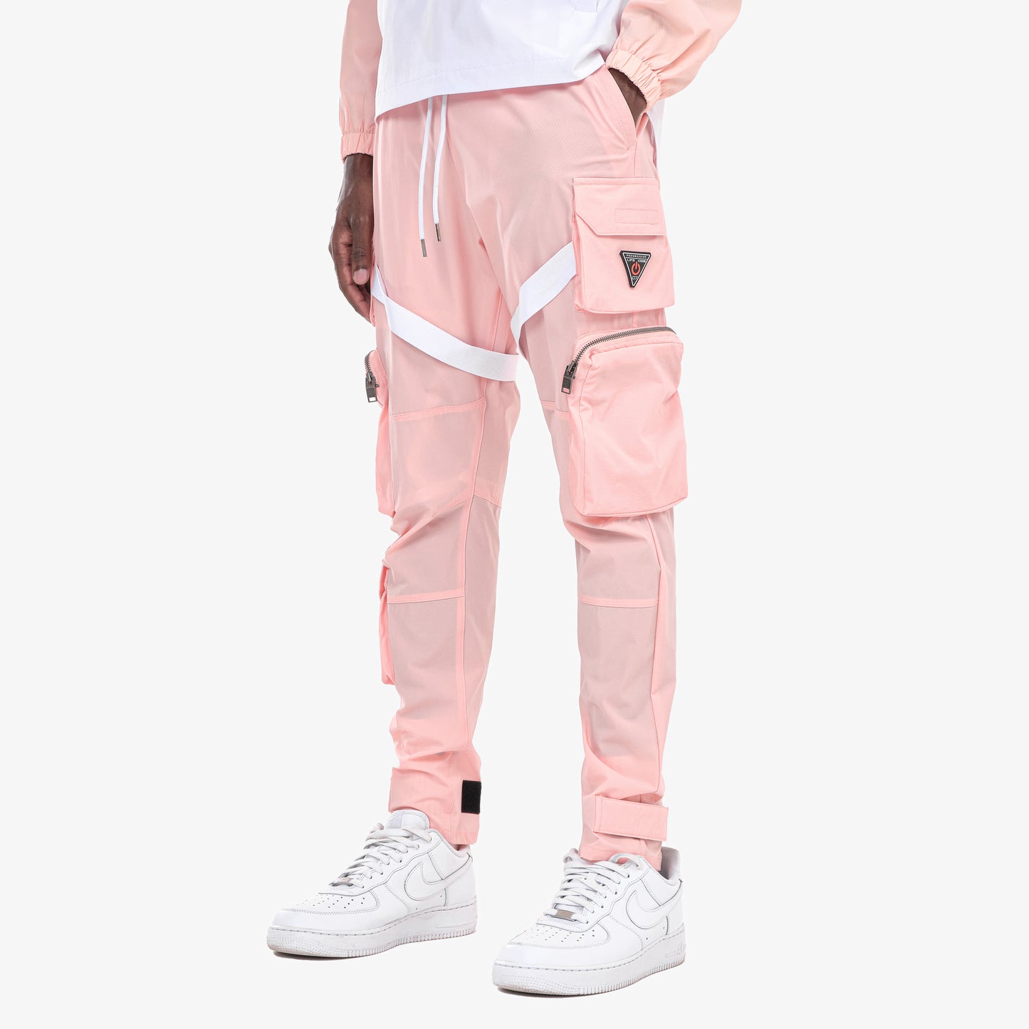 V5. PINK PANTS W/ STRAPS