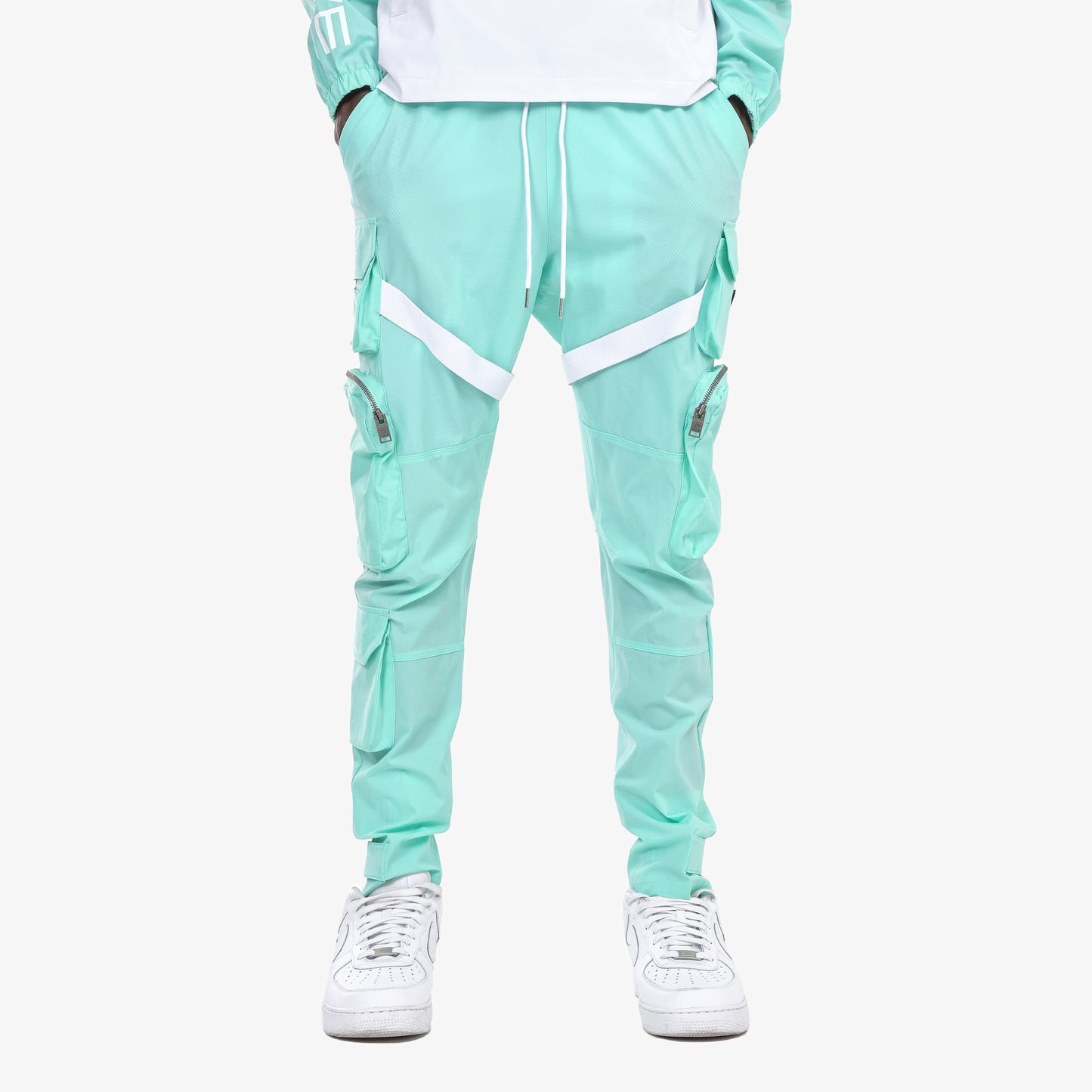V5. MINT PANTS W/ STRAPS