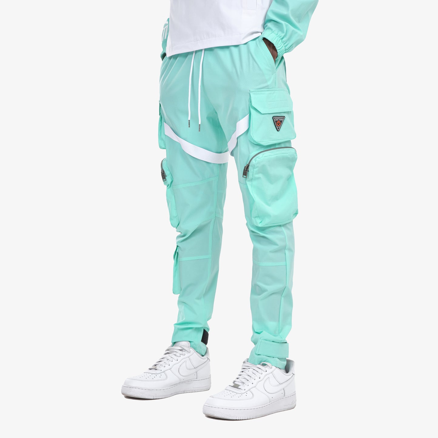 V5. MINT PANTS W/ STRAPS