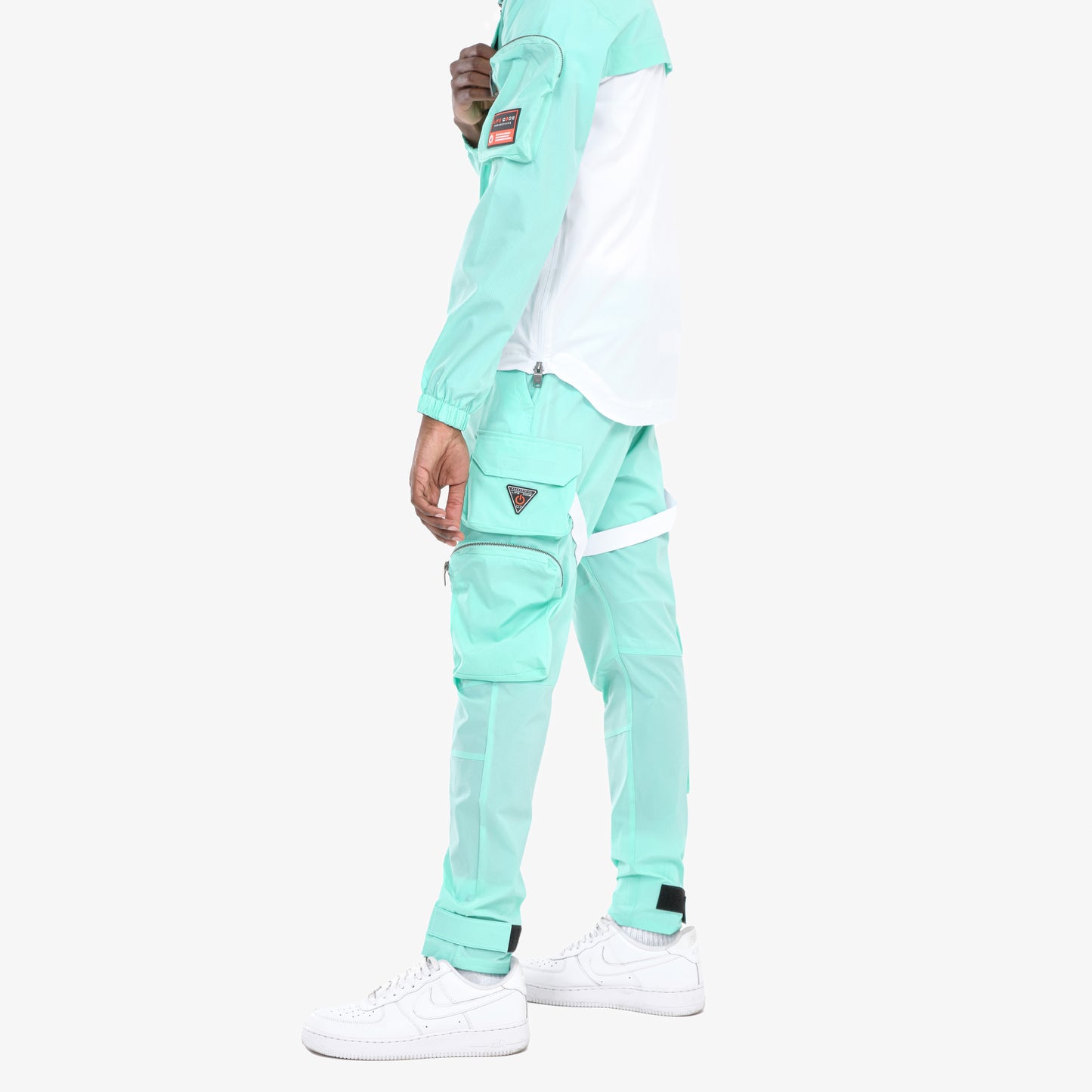 V5. MINT PANTS W/ STRAPS