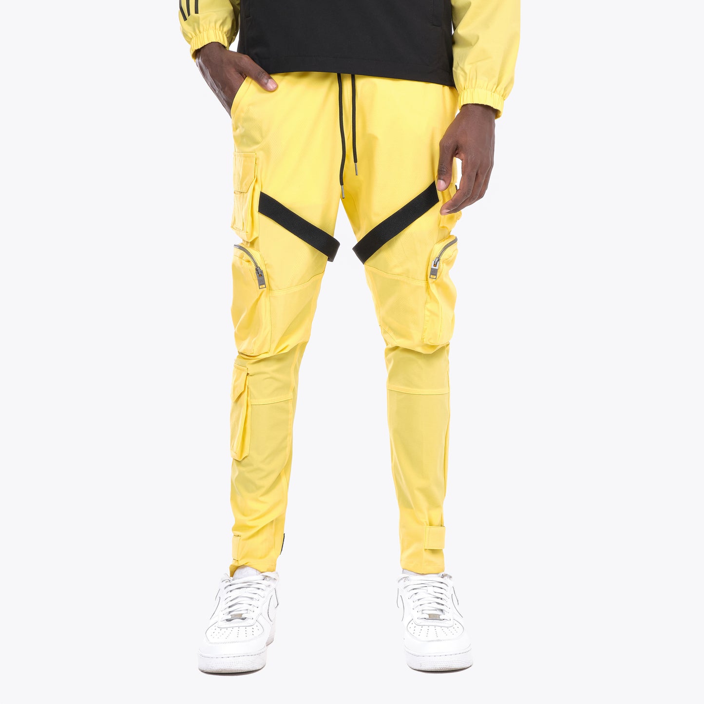 V5. YELLOW PANTS W/ STRAPS