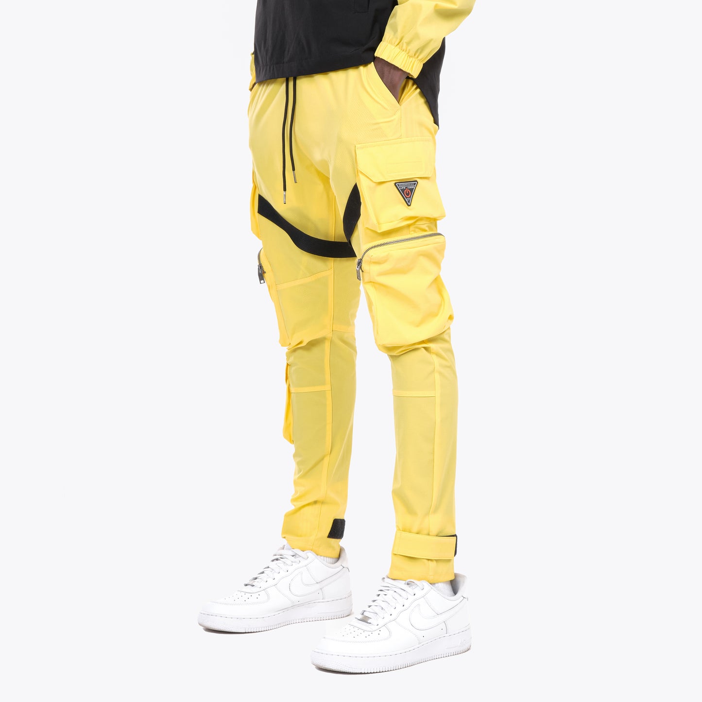 V5. YELLOW PANTS W/ STRAPS