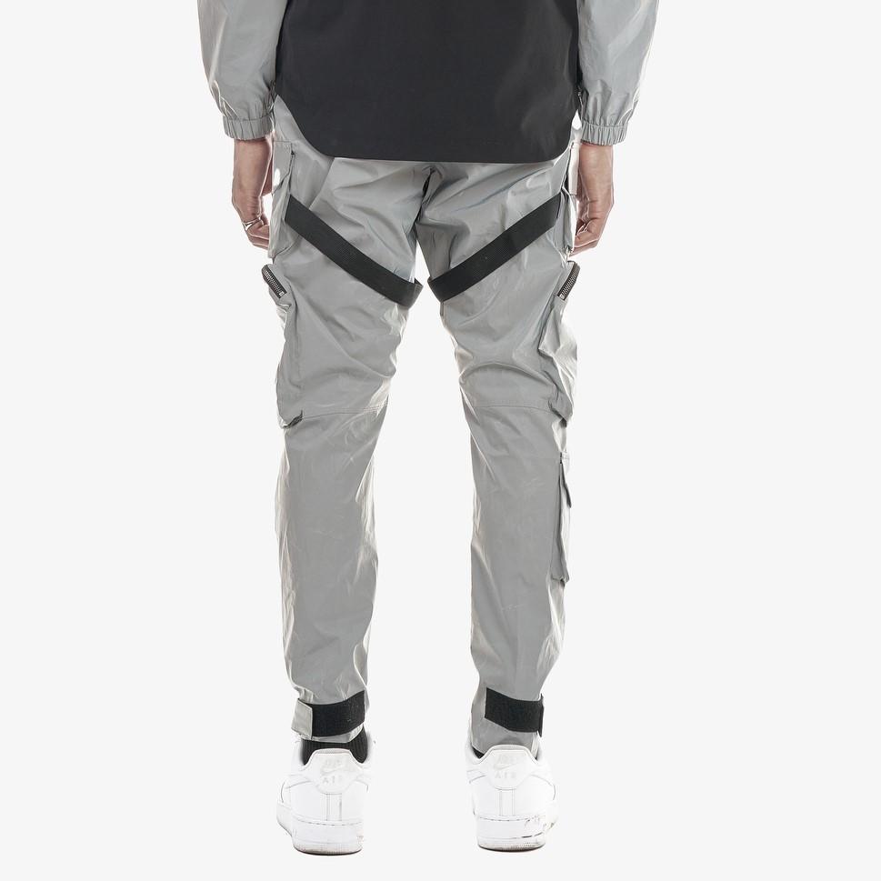 V5. SILVER 3M PANTS W/ STRAPS