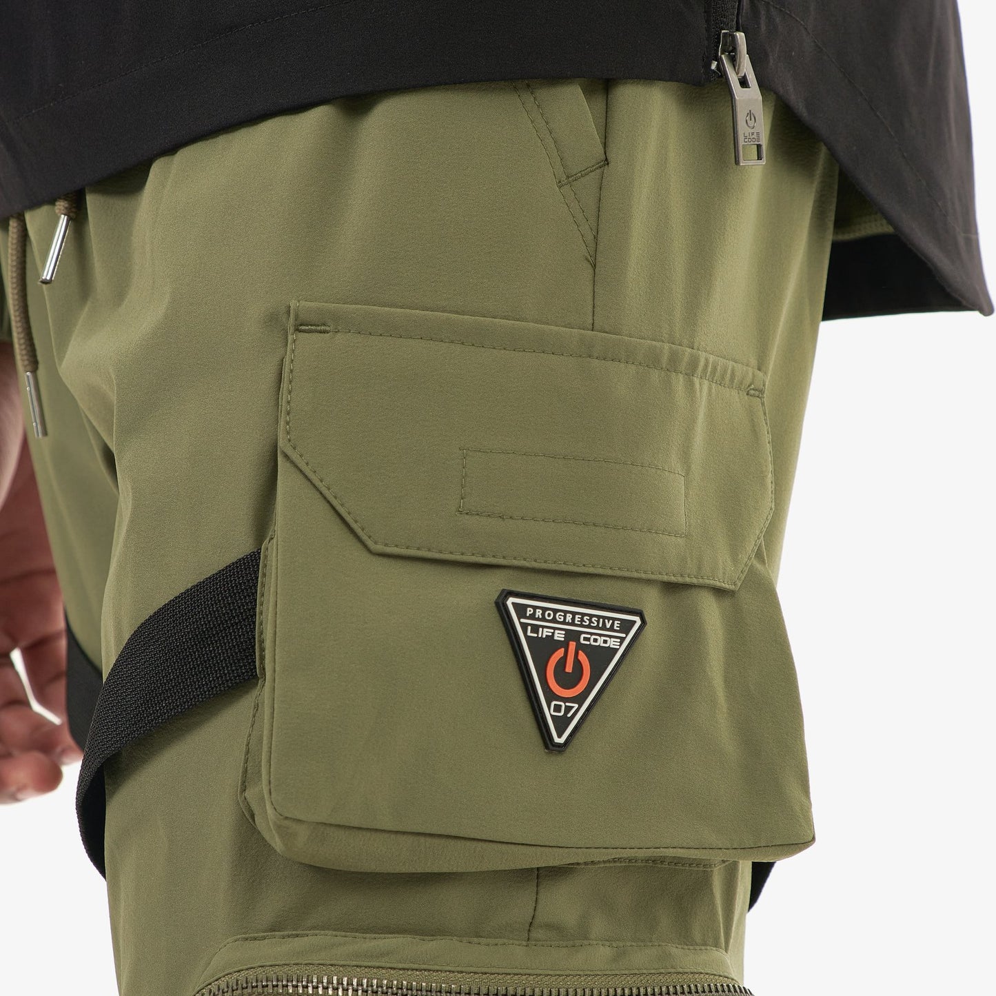 V5. OLIVE PANTS W/ STRAPS