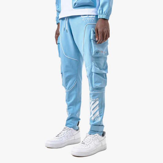 P20. LIGHT BLUE CARGO PANTS