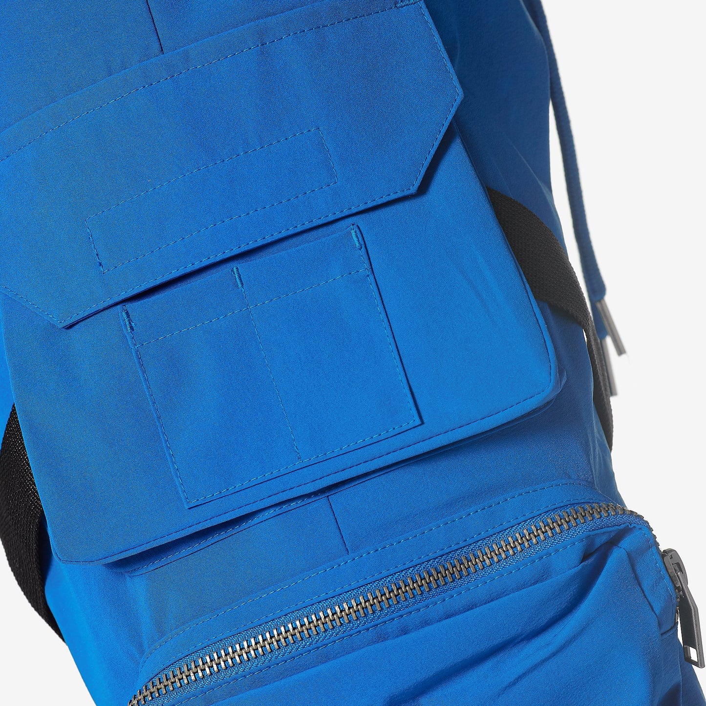 LIFE CODE ROYAL BLUE CARGO PANTS W/ STRAPS & ZIPPERS - Copper Rivet