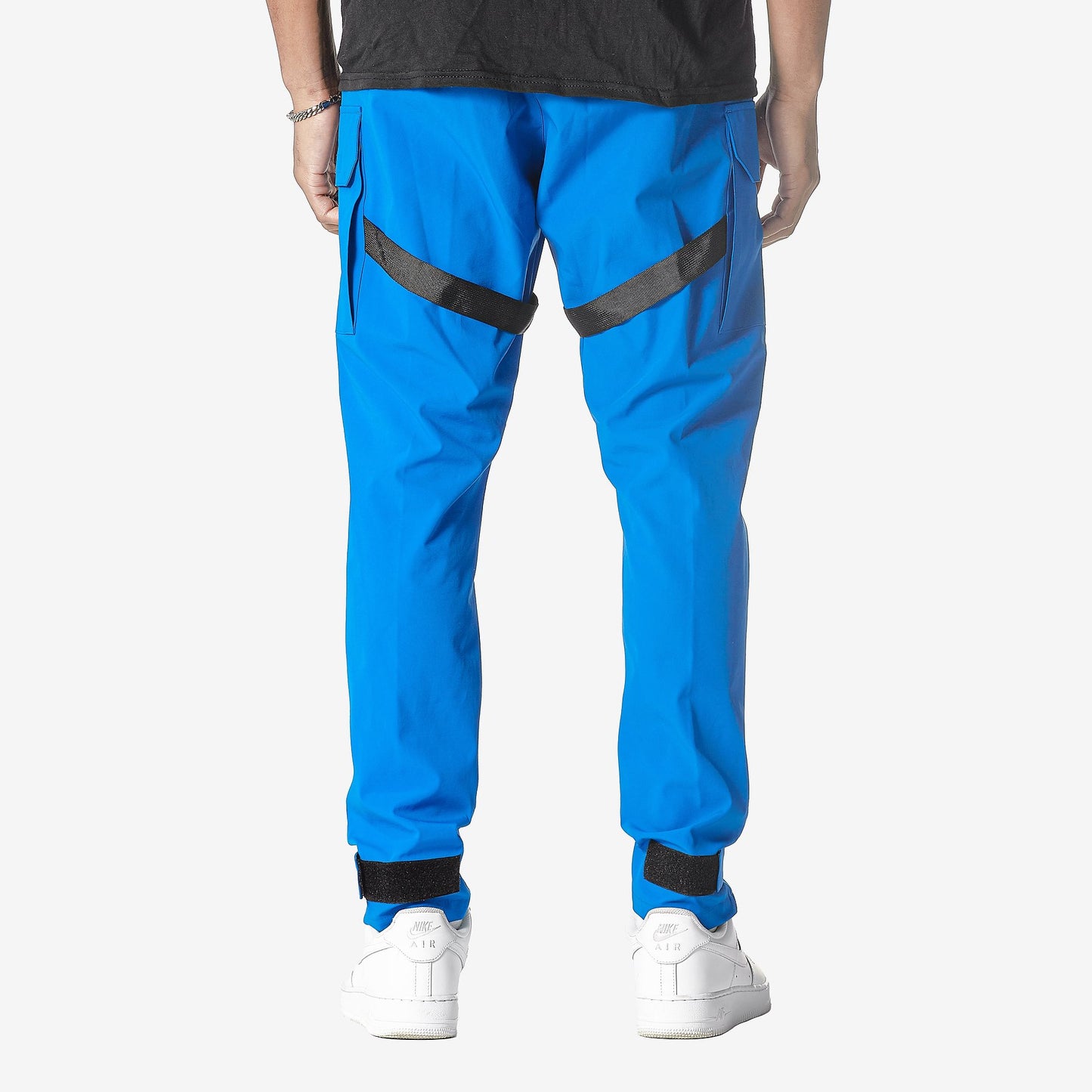 LIFE CODE ROYAL BLUE CARGO PANTS W/ STRAPS - Copper Rivet
