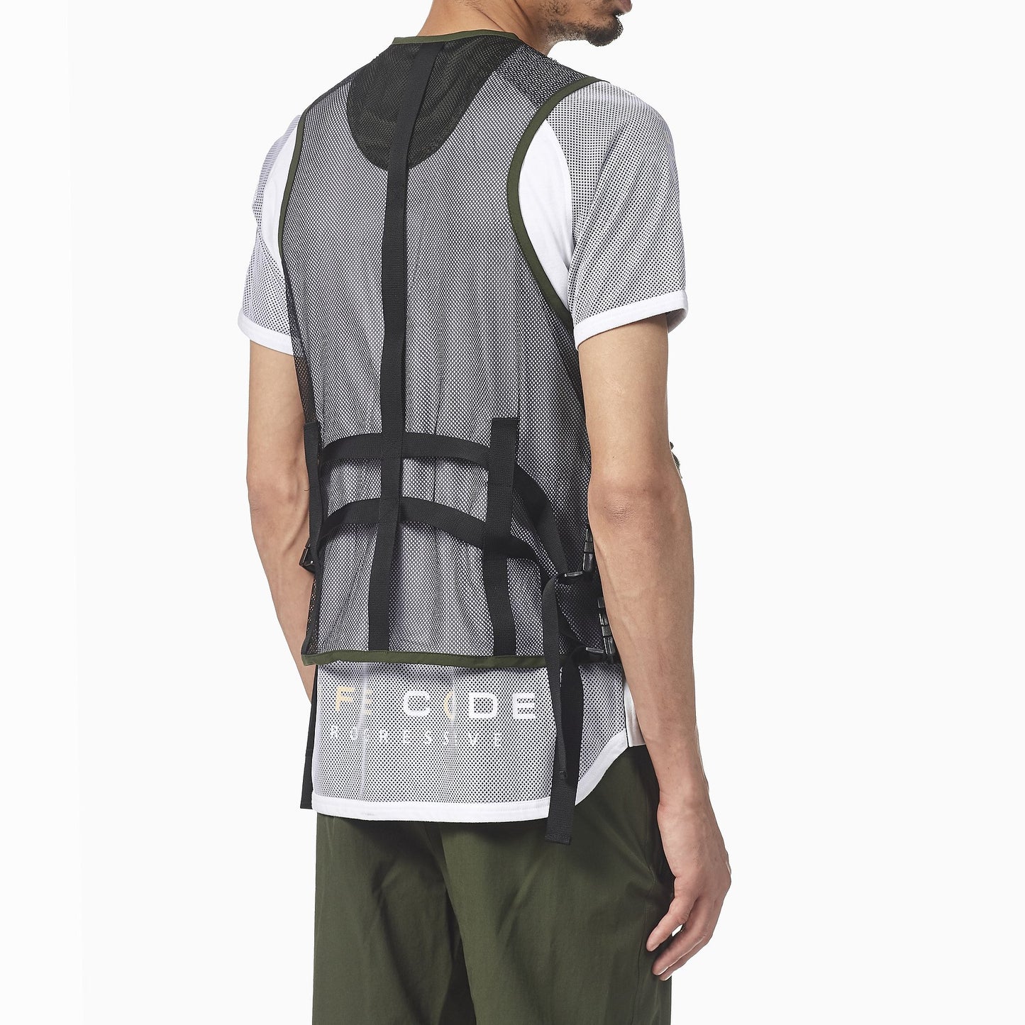 LIFE CODE OLIVE MESH VEST - Copper Rivet