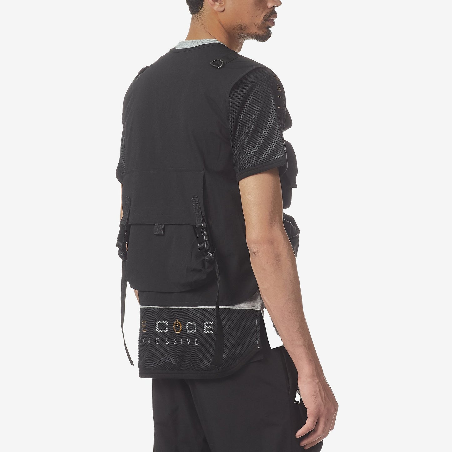 LIFE CODE BLACK VEST - Copper Rivet