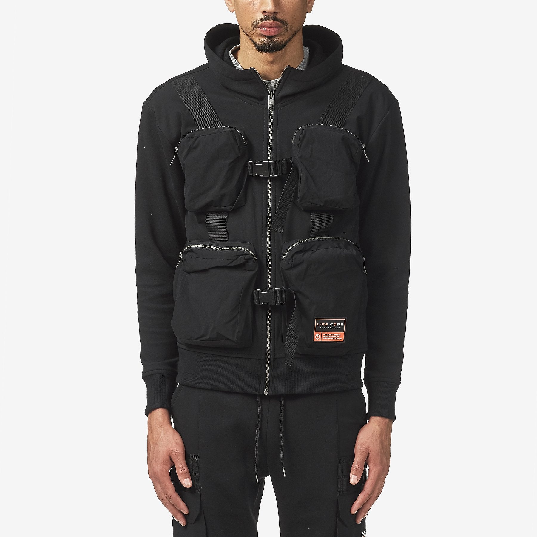Black mki hoodie deals