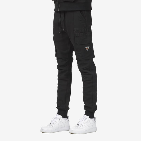 LIFE CODE BLACK SWEATPANTS - Copper Rivet