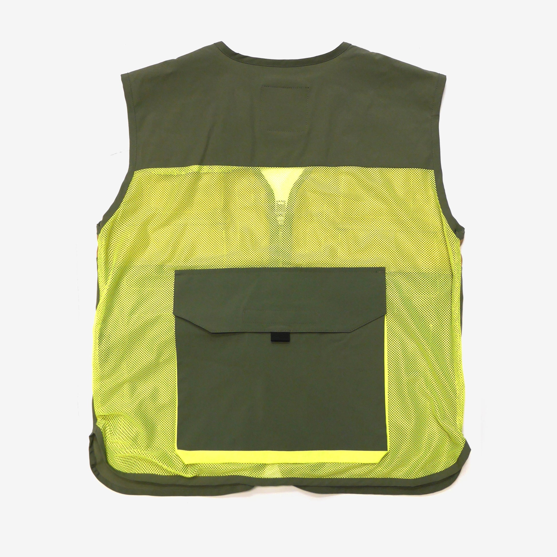 LIFE CODE OLIVE / NEON VEST - Copper Rivet