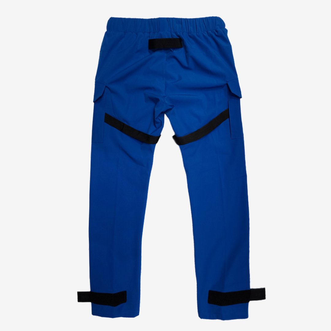 LIFE CODE ROYAL BLUE CARGO PANTS W/ STRAPS - Copper Rivet
