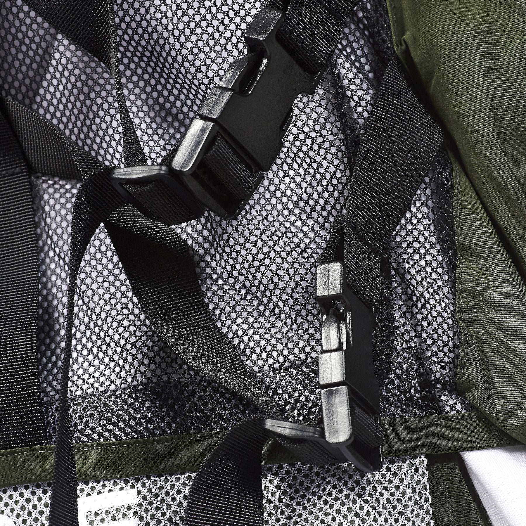 LIFE CODE OLIVE MESH VEST - Copper Rivet