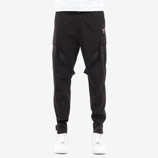 LIFE CODE BLACK CARGO PANTS W/ STRAPS - Copper Rivet